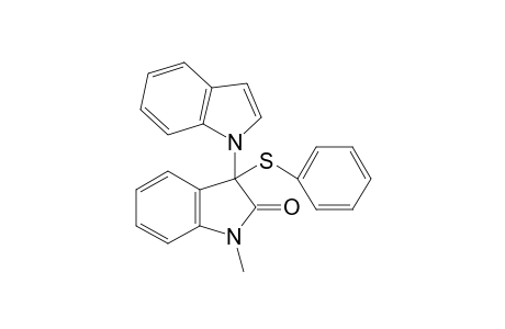 3-indol-1-yl-1-methyl-3-phenylsulfanyl-indolin-2-one