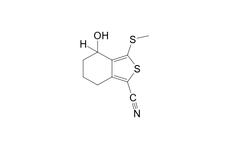 4-hydroxy-3-(methylthio)-4,5,6,7-tetrahydrobenzo[c]thiophene-1-carbonitrile