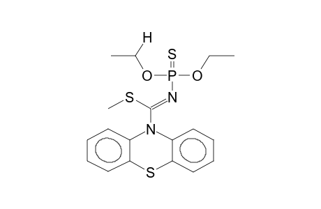 S-METHYL-N-DIETHOXYTHIOPHOSPHORYL-(10-PHENOTHIAZINYL)ISOTHIOFORMAMIDE