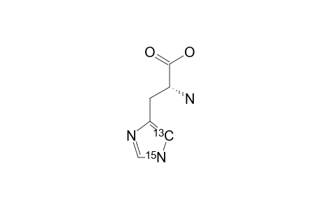 [U-(13)C,N]-L-HISTIDINE;TAUTOMER-1