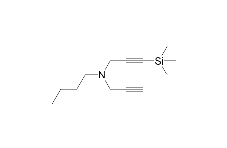 N-prop-2-ynyl-N-(3-trimethylsilylprop-2-ynyl)butan-1-amine