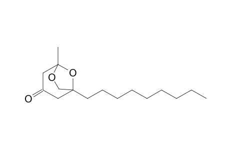 6,8-Dioxabicyclo[3.2.1]octan-3-one, 5-methyl-1-nonyl-