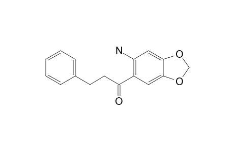 1-(6-Amino-1,3-benzodioxol-5-yl)-3-phenyl-1-propanone