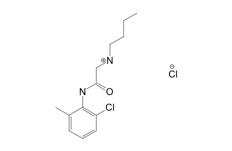 2-(butylamino)-6'-chloro-o-acetotoluidide, monohydrochloride