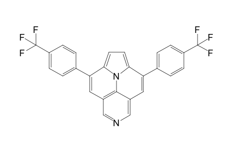 5,8-Bis(4-(trifluoromethyl)phenyl)indolizino[6,5,4,3-ija][1,6]naphthyridine