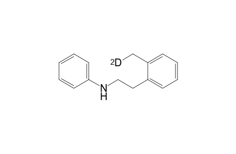 1-Anilino-2-[2-(deuteriomethyl)phenyl]ethane