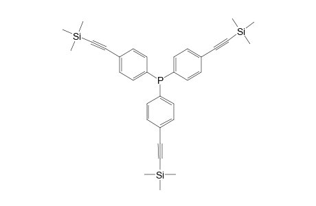 TRIS-[4-(TRIMETHYLSILYLETHYNYL)-PHENYL]-PHOSPHINE