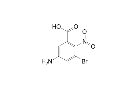 5-Amino-3-bromo-2-nitrobenzoic acid