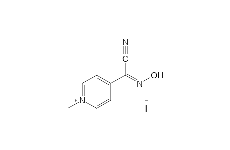 4-[(cyano)(hydroximino)methyl]-1-methylpyridinium iodide