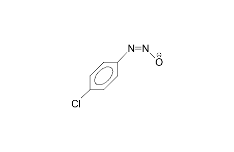 syn-4-Chloro-phenyl-diazotate anion
