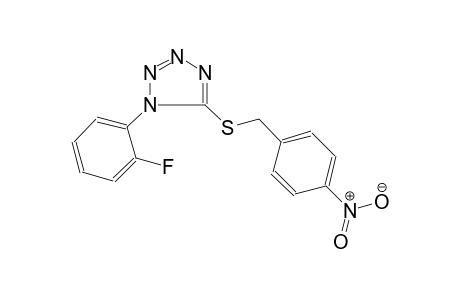 1-(2-Fluoro-phenyl)-5-(4-nitro-benzylsulfanyl)-1H-tetrazole