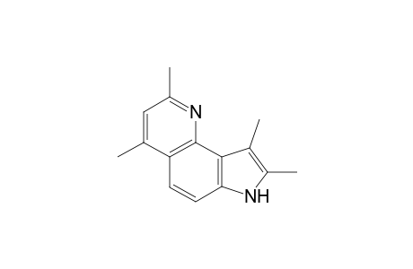 7H-Pyrrolo[2,3-h]quinoline, 2,4,8,9-tetramethyl-
