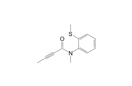 N-Methyl-N-[2-(methylthio)phenyl]but-2-ynamide