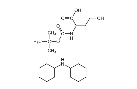 L-2-(carboxyamino)-4-hydroxybutric acid, N-tert-butyl ester, compound with dicyclohexylamine(1.1)