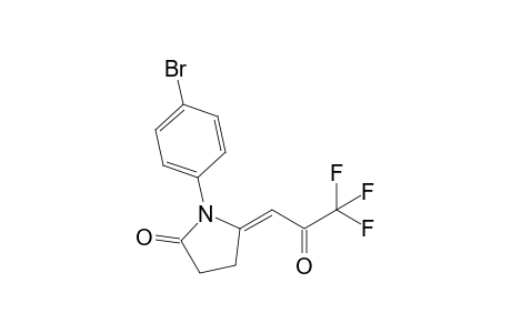 1-(4'-BROMOPHENYL)-5-(3,3,3-TRIFLUORO-2-OXO-PROPYLIDENE)-PYRROLIDIN-2-ONE