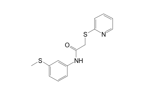 3'-(methylthio)-2-[(2-pyridyl)thio]acetanilide