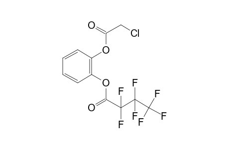 1,2-Benzenediol, o-chloroacetyl-o'-(2,2,3,3,4,4,4-heptafluorobutyryl-