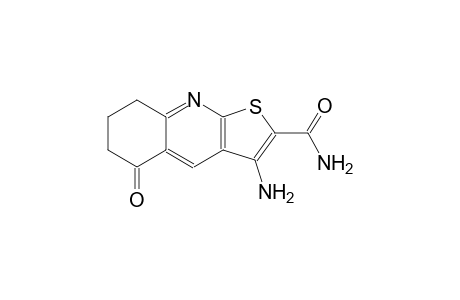 thieno[2,3-b]quinoline-2-carboxamide, 3-amino-5,6,7,8-tetrahydro-5-oxo-