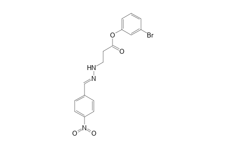 N'-(4-nitrobenzylidene)-3-(3-bromophenoxy)propanhydrazide