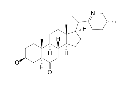 22,26-EPIMINO-3-BETA-HYDROXY-5-ALPHA-CHOLEST-22-(N)-EN-6-ONE