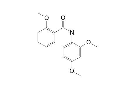 Benzamide, 2-methoxy-N-(2,4-dimethoxyphenethyl)-