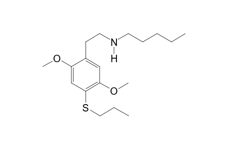 N-Pentyl-2,5-dimethoxy-4-(propylthio)phenethylamine