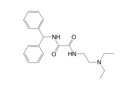 N-Benzhydryl-N'-(2-diethylamino-ethyl)-oxalamide