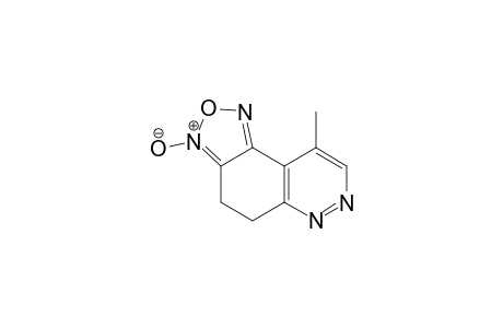 9-methyl-3-oxido-4,5-dihydropyridazino[4,3-e][2,1,3]benzoxadiazol-3-ium