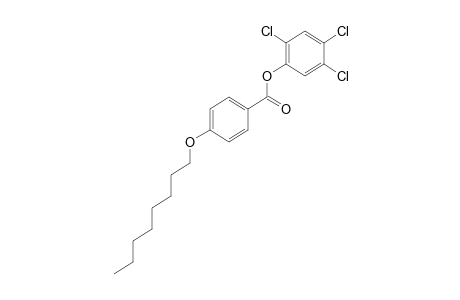 p-(octyloxy)benzoic acid, 2,4,5-trichlorophenyl ester