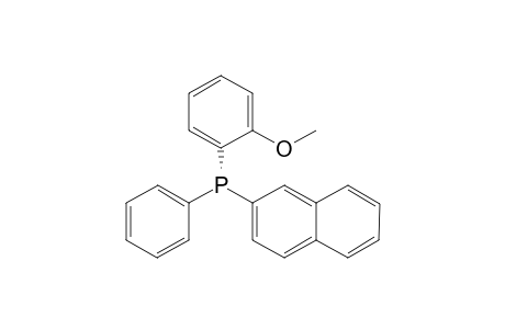 (S)-(-)-(2-Methoxyphenyl)(naphthalen-2-yl)(phenyl)phosphane