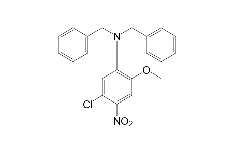 N-(5-chloro-2-methoxy-4-nitrophenyl)dibenzylamine