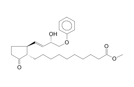 11-DEOXY-16-PHENOXY-15ALPHA-TRIHOMOPROSTAGLANDIN-E1, METHYL ESTER