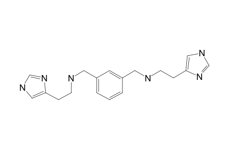 N,N'-Bis-[2-(4-imidazolyl)-ethyl]-benzol-1,3-dimethanamine