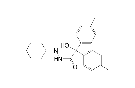 N'-cyclohexylidene-2-hydroxy-2,2-bis(4-methylphenyl)acetohydrazide