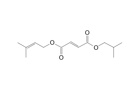 Fumaric acid, isobutyl 3-methylbut-2-en-1-yl ester