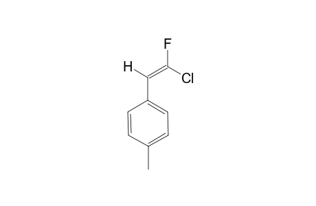 (Z)-1-(PARA-METHYLPHENYL)-2-CHLORO-2-FLUOROETHENE