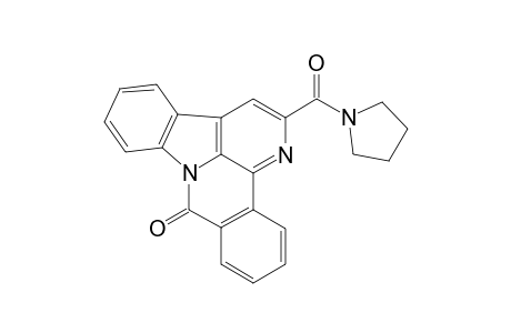 N-Pyrrolidyl-6-oxobenzo[4,5]canthine-2-carboxamide