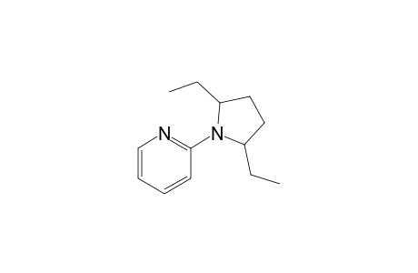 2,5-DIETHYL-1-(2-PYRIDINYL)-PYRRORIDINE;MAJOR-ISOMER