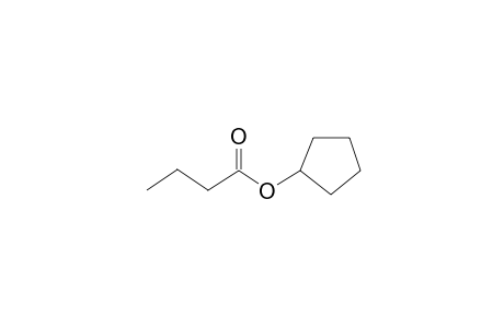 Butanoic acid, cyclopentyl ester