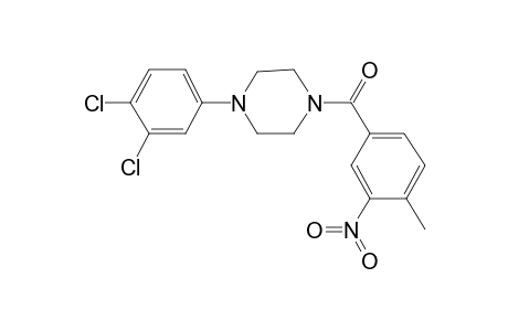 [4-(3,4-Dichlorophenyl)piperazin-1-yl](4-methyl-3-nitrophenyl)methanone