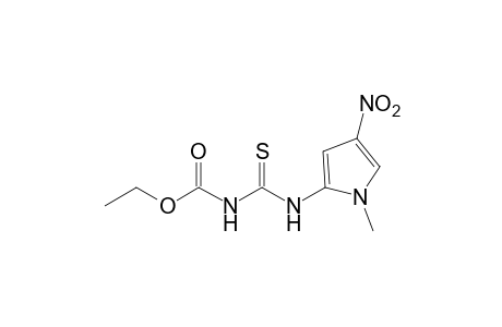 4-(1-methyl-4-nitropyrrol-2-yl)-3-thioallophanic acid, ethyl ester