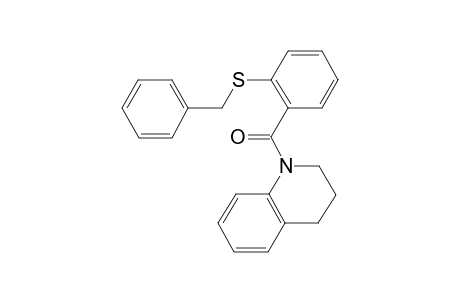 (2-Benzylsulfanyl-phenyl)-(3,4-dihydro-2H-quinolin-1-yl)-methanone