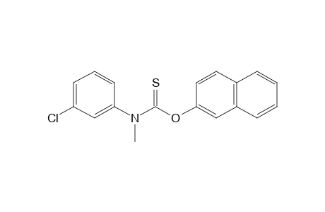 m-chloro-N-methylthiocarbanilic acid, O-2-naphthyl ester