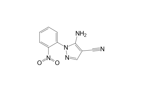 5-Amino-1-(2-nitrophenyl)-1H-pyrazole-4-carbonitrile