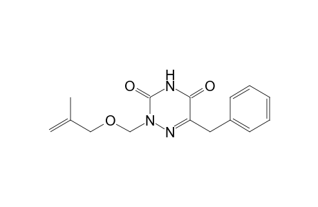 5-BENZYL-1-(2-METHYLALLYLOXYMETHYL)-6-AZAURACIL