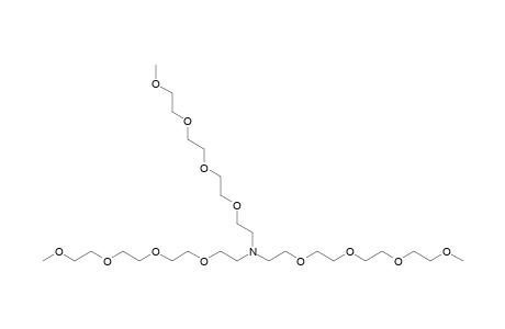 2-[2-[2-(2-methoxyethoxy)ethoxy]ethoxy]-N,N-bis[2-[2-[2-(2-methoxyethoxy)ethoxy]ethoxy]ethyl]ethanamine