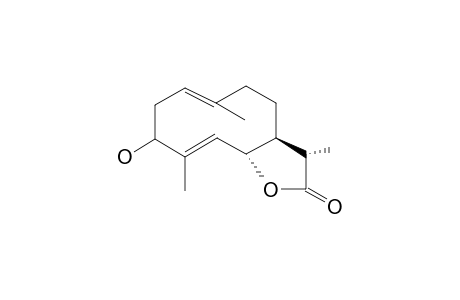 11-B-H-GERMACRA-1(10)E,4E-DIEN-12,6-A-OLIDE,3-B-HYDROXY