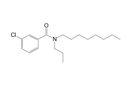 Benzamide, 3-chloro-N-propyl-N-octyl-