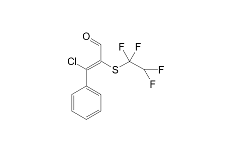 3-Chloro-3-phenyl-2-(1,1,2,2-tetrafluoro-ethylsulfanyl)-propenal