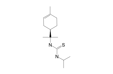 N-[1-(4R)-(4-ISOPROPYL-1-METHYL-CYCLOHEXENYL)]-N'-[2-(ISOPROPYL)]-THIOUREA